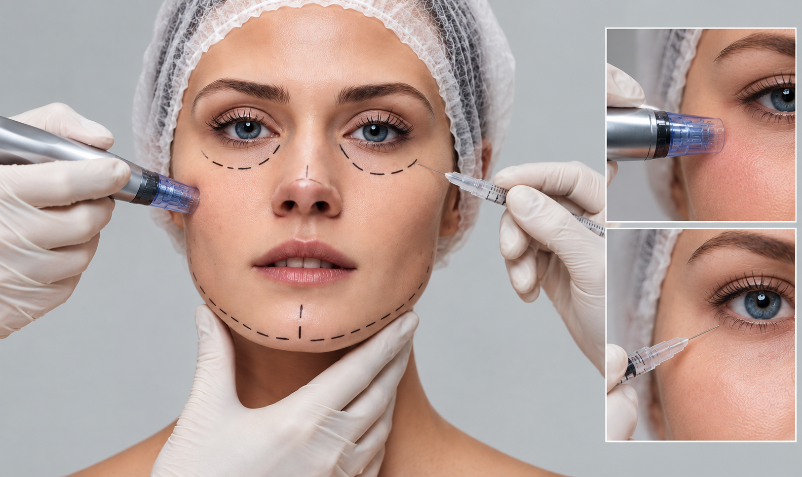 Aesthetic treatment procedure